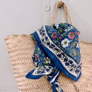 Foulard adulte Dehli Lavande 100cm