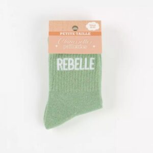 Chaussettes à paillettes 30/35 - REBELLE