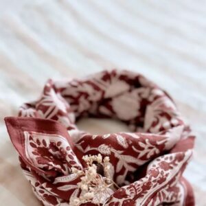 Foulard enfant Gaya Carmin 50cm