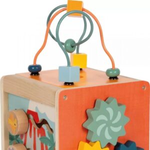 Cube de motricité « Dino » 100% FSC | Motricité | Jouets en bois