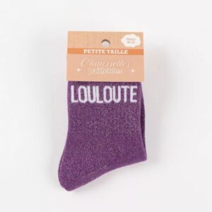 Chaussettes à paillettes 30/35 - LOULOUTE