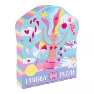 Puzzle en forme de sirène de 12 pièces (2+)