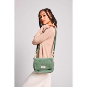 Sac Margault Velours Vert d'eau