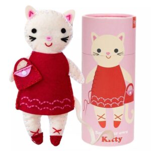 Kit de bricolage en feutre – Mon petit chat à coudre