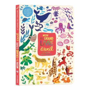 MON TRES GRAND LIVRE D'EVEIL - LE MONDE DES COULEURS