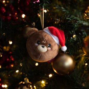DÉCORATION DE NOËL EN PELUCHE - Ours