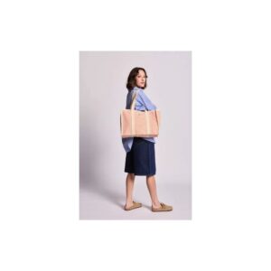 Sac cabas Oscar Tressage corail