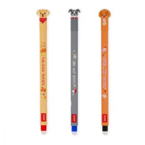 Lot de 3 stylos effaçables LEGAMI - Edition limitée Back to School 2026