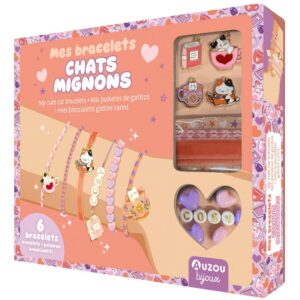 Mes bracelets Chats Mignons – Auzou