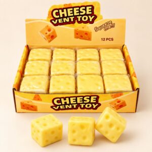Squishy Cheese à Rebond Lent - 5 cm