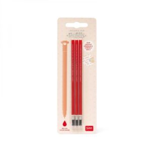 Recharges stylos effaçables LEGAMI - Rouge