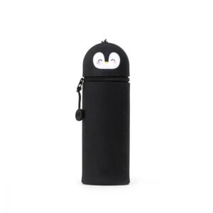 Trousse 2-en-1 en silicone Legami – Kawaii - Pingouin