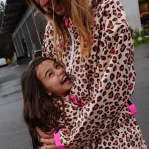 Poncho de pluie Leopard Maman