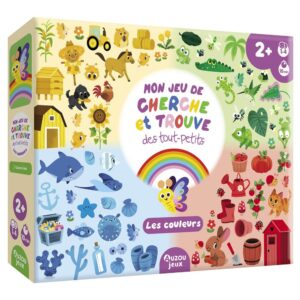 Mon jeu de cherche et trouve des tout-petits – Les couleurs – Auzou