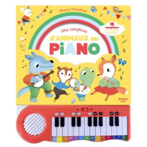 MON LIVRE PIANO - MES COMPTINES D'ANIMAUX AU PIANO