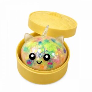 Mystery Squishy Dumpling Licorne Paillette 5,5 Cm