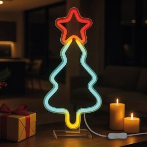 Neon lumineux - Sapin
